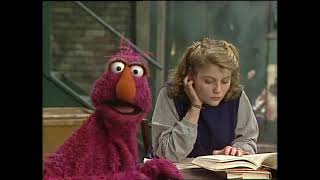 Sesame Street 2741 Gina Studies for Finals 1990 [upl. by Riba]