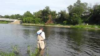 Charles Giguère sortie de pêche à la rivière des milleîles [upl. by Assened]