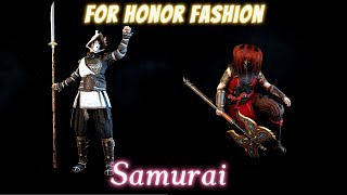 Rep 490 For Honor Fashion Showcase Samurai [upl. by Nanam]