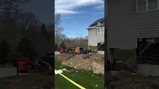 Rutland MA home foundationreplacement due to pyrrhotite crumblingconcrete [upl. by Conrado]