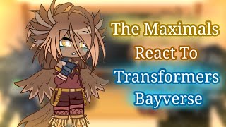 Maximals React to Transformers Bayverse  Transformers ROTB  Gacha [upl. by Wakefield315]