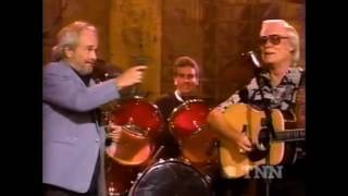 George Jones and Merle Haggard Live The Way I Am Yesterdays Wine amp I Must Have Done Something [upl. by Lelia]