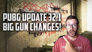 PUBG Update 321 Major Game and Weapon Changes [upl. by Leis644]