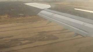 Marsland Aviation Boeing 737500 Landing in Juba Sudan [upl. by Cohla]