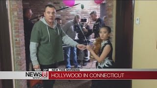 Hollywood comes to Cromwell to film action movie [upl. by Ravilob]