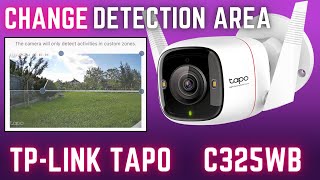 Change Detection Area  Activity Zone  TPLink Tapo C325WB  Actual Footage Compared with Infrared [upl. by Schafer556]