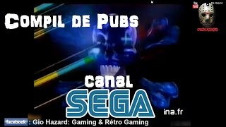 Compil de pubs SEGA Megadrive amp Bonus Canal SEGA [upl. by Maybelle1]