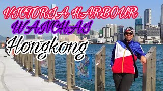 VICTORIA HARBOUR WANCHAIhongkongexplore ofwhongkong JeanSarvidablog [upl. by Nnodnarb]