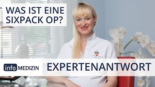 Sixpack Modellierung mit Fettabsaugen  Expertenvideo mit Dr Barbara Kernt [upl. by Haleeuqa]