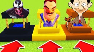 Minecraft  Do Not Choose The WRONG WELLVENOMHELLONEIGHBOR  MRBEANPS4XboxOnePEMCPE [upl. by Nikola]