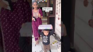 Kappu aur Divya ki ladai  How can I entertain my child at home  Ghamu Saran shorts minivlog [upl. by Arenahs]