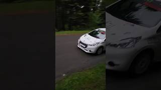 Rallye des Bornes 2024 DERONZIER Julien amp SERMONET Nicolas Peugeot 208 rallye shorts rally like [upl. by Auguste111]