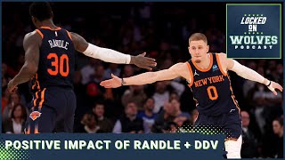 3 positives about the Minnesota Timberwolves trading for Julius Randle and Donte DiVincenzo [upl. by Kcinom26]