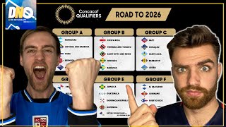 DNQ React to CONCACAF Round 2 Draw  2026 FIFA World Cup Qualification [upl. by Ermina]