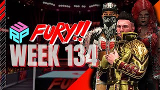 🔴LIVE WEEK 134  RPW FURY  WWE2K24 Universe Mode [upl. by Horst154]