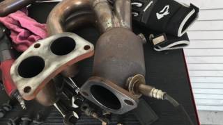 JDL Header Install Phantom Electric Super Charger BRZ [upl. by Razaele]