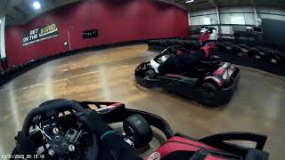 Karting at TeamSport Basildon on 030120 at 2017 CAMERA 3 BZBQRYTTXX [upl. by Lemmuela241]