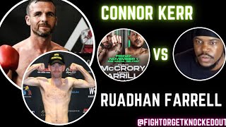 Contender Series Ruadhan Farrell x Connor Kerr LIVE BlowbyBlow Commentary 💯 [upl. by Townsend947]