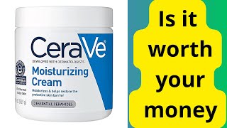 CeraVe Moisturizing Cream Review The Ultimate Dry Skin Savior [upl. by Ciaphus]