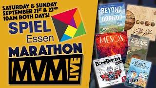 Essen Spiel Gaming Marathon LIVE  Were Playing Some of the Hottest Releases [upl. by Teahan128]