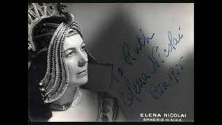 Verdi  Aida  Act II Scene I  Elena Nicolai Anita Cerquetti Napoli 1954 [upl. by Nevur]