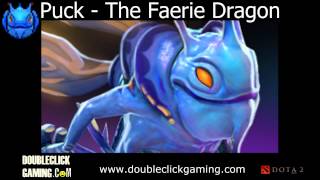 Dota 2 Puck  The Faerie Dragon  Soundset  Voice [upl. by Watt]