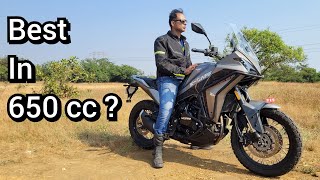 Moto Morini XCape 650X Long Ride Review  Better Than Kawasaki Versys 650  BikerDaadLife [upl. by Retsof368]