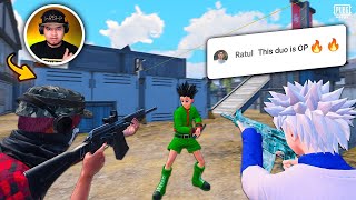 OP DUO vs SQUAD W AceLawrence 🔥 PMPL PLAYER  90 FPS [upl. by Namlak]