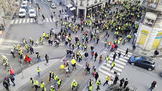 Acte 12 des gilets jaunes  manifestation à Bordeaux le samedi 2 février [upl. by Cath]