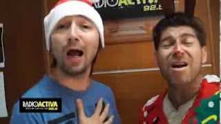 Los Magnificos de RadioActiva te dejan su saludo de Navidad [upl. by Rothmuller]