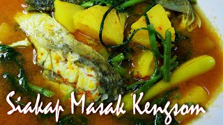 Ikan Siakap Masak Kengsom  Resepi Masakan Thai [upl. by Anoli]