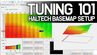 DIY How To Tune Honda On Haltech Elite 550 Basemap Tutorial [upl. by Fennie]