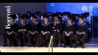 Cerimonia di Laurea CLEF Bocconi 22112014 [upl. by Yrffej]