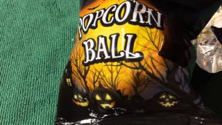 Kathy Kaye Halloween popcorn balls [upl. by Drida]