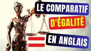 comment utiliser le comparatif degalité en anglais 02 [upl. by Gideon]