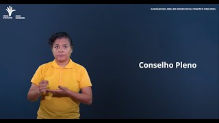 👋 Conselho Pleno  Glossário em Libras do Serviço Social [upl. by Mercola854]