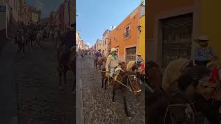 Tradicional Cabalgata a Terreros sanmigueldeallende Guanajuato mexico [upl. by Leilamag]