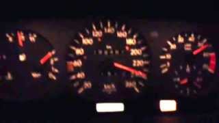 TOP SPEED  Mercedes W124 E420 V8  100kmh  250kmh [upl. by Daegal]