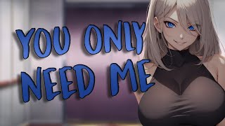 Possessive gf comforts you after ex yells at you ASMRROLEPLAY Fdom [upl. by Haelem69]