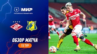 Highlights Spartak vs FC Rostov  RPL 202324 [upl. by Einnej646]