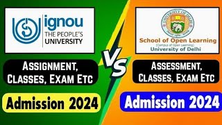 quotDistance Learning better IGNOU vs SOL DUquot [upl. by Akim978]