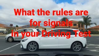 What the rules are for Signals in your Driving Test  Sanjay Driving School [upl. by Nudnarb]