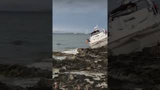 Storm rages across Formentera and Ibiza  a few hours later [upl. by Lorrayne258]