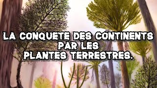 PALÉOBOTANIQUE 6  La Conquête des continents par les Plantes terrestres  Les premières forêts [upl. by Marci948]