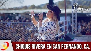 CHIQUIS RIVERA en San Fernando Ca [upl. by Nilauqcaj]