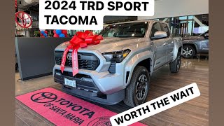 NEW TACOMA 2024 IS WORTH THE UPGRADE TRD SPORT [upl. by Hallette105]