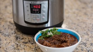 BIRRIA IN THE INSTANT POT VERY EASY TO MAKE [upl. by Esydnac]