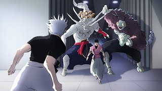 Gojo goes Berserk Mode on Sukuna Mahoraga amp Agito  Gojo vs Sukuna  Jujutsu Kaisen Fan Animation [upl. by Norword794]