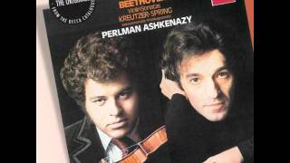 Beethoven violin sonata No 9 Kreutzer Mvt 1 14 Perlman [upl. by Aronoel650]