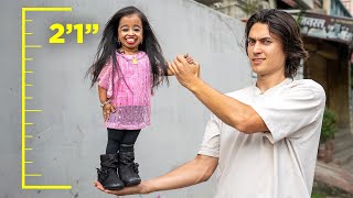 I Spent 24 Hours with the Worlds Shortest Woman [upl. by Yaron]